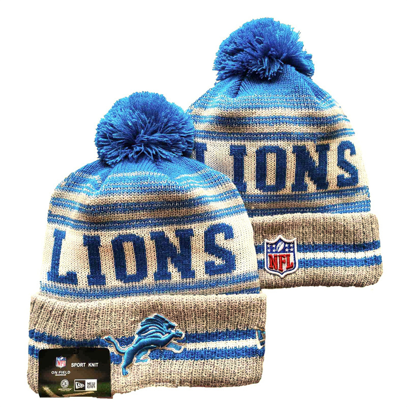 Detriot Lions 2024 knit Hats 001